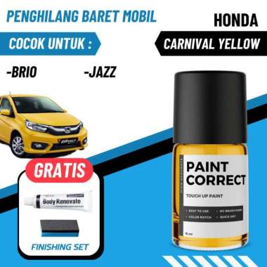 CAT OLES PENGHILANG BARET MOBIL HONDA CARNIVAL YELLOW KUNING PEKAT