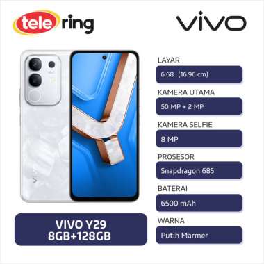 HP VIVO Y29 8/128GB putih