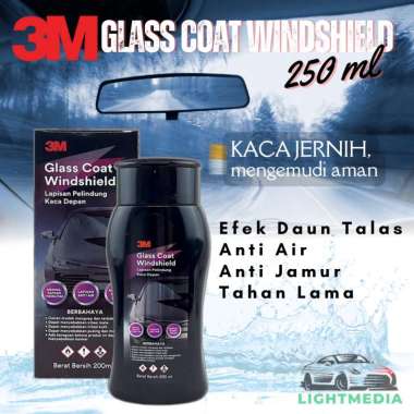 3m Glass Coat Windshield Cairan Pelindung Kaca Mobil Coating Kaca
