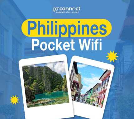 Pocket Wifi Sewa Modem Wifi Unlimited Philippines Luar Negeri [GO CONNECT] Unlimited