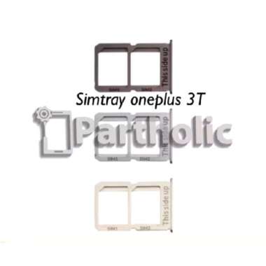 Sim Tray / Card Slot Oneplus 3 / 3T SILVER
