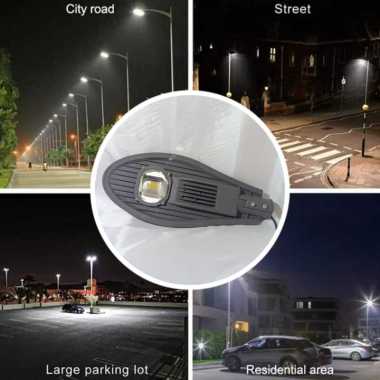 Kap Lampu Jalan PJU 50 Watt Lampu Jalan LED PJU 50 Watt Cahaya Putih