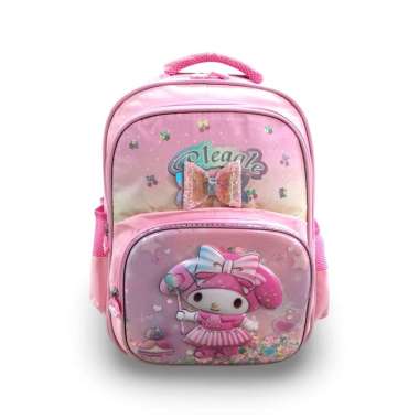 TAS POLO EAGLE 1693 RANSEL ANAK SEKOLAH TK/SD PEREMPUAN KARAKTER Melody Pink