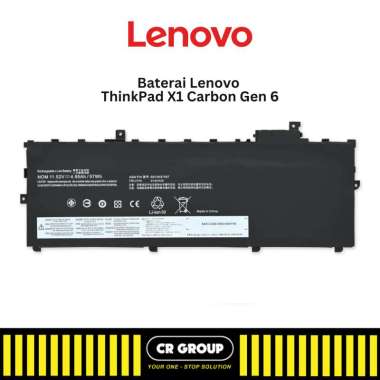 Baterai Lenovo ThinkPad X1 Carbon Gen 6th 01AV430/01AV494 - Lenovo X1 Carbon Gen 7 & X1 Yoga Gen 4 P
