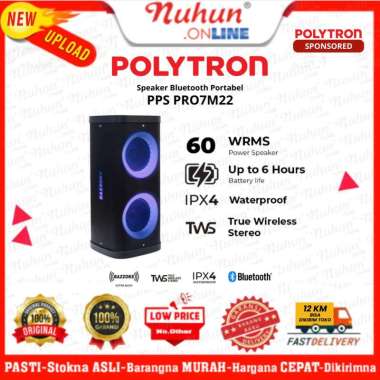 polytron PPS PRO 7M22 Speaker Bluetooth Portable