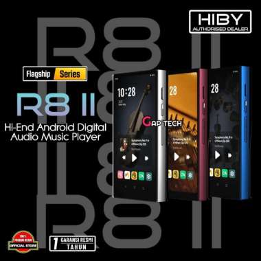 Hiby R8 II / R8II / R8 / Mark 2 / Gen 2 Hi-End Android Digital Audio Player with Darwin-MPA DAC and 