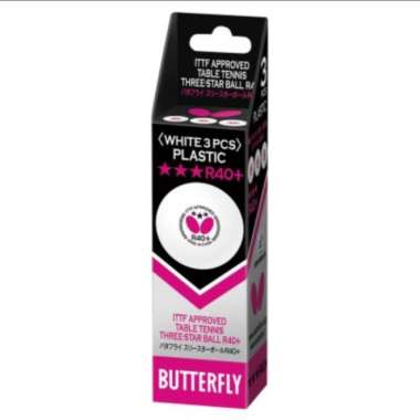 Bola Pingpong Butterfly R40+ ORIGINAL Bola tenis meja Butterfly asli