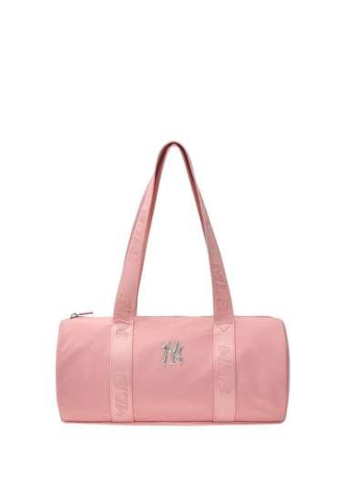 MLB Korea Basic Nylon Sportive Shoulder Bag - NY Pink