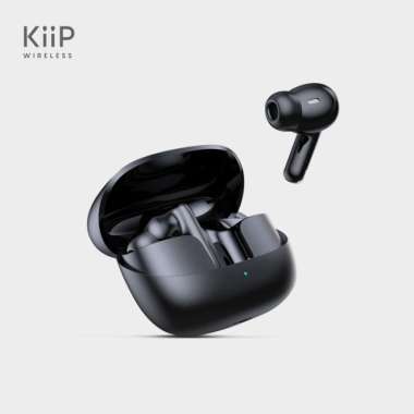 KIIP WIRELESS DTS9 TRUE WIRELESS BLUETOOTH EARPHONE TWS MINI EARBUDS HIFI Hitam