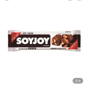 Soyjoy strawberry / almond chocolate / raisin almond / danish cheese / kedelai open sesame / mochach