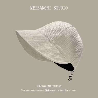 FG Topi Wanita Pelindung UV Matahari Topi fashion Gaya jepang dan Korea Topi import Bucket T10 T10 C