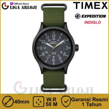 TIMEX TW4B04700 Expedition Scout Jam Tangan Pria Analog Kanvas Timex-Prabowo Original