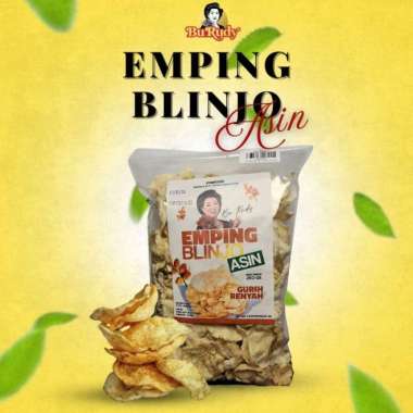 Emping Blinjo Bu Rudy kemasan 250gr Gurih (asin)