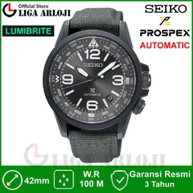 SEIKO SRPC29K1 PROSPEX Land Jam Tangan Pria Automatic Nylon Lumibrite Original SRPC29 SRPC29K