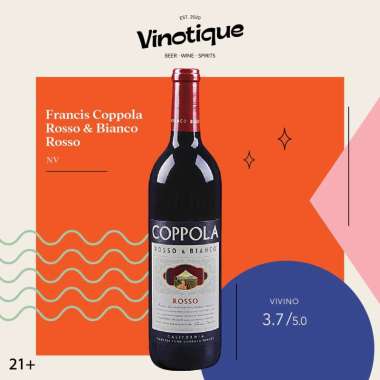 Francis Coppola Rosso & Bianco Rosso Nv [750ml]