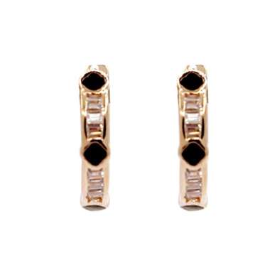 Dparis Anting Tindik Model Bulat Rosegold ALJMT46000