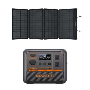 Bluetti AC50P Portable Power Station 700W Power Bank Besar Powerbank UPS Camping RV +SOLAR 60W