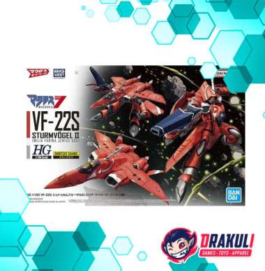 BANDAI Plamo HG VF-22S Sturmvogel II Milia Farina Jenius Use