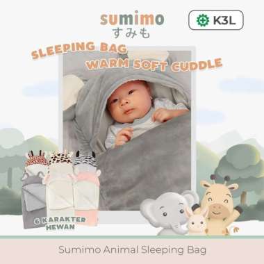 Sumimo Sleeping Bag - Kantung Tidur Bayi Karakter Sumimo Zebra