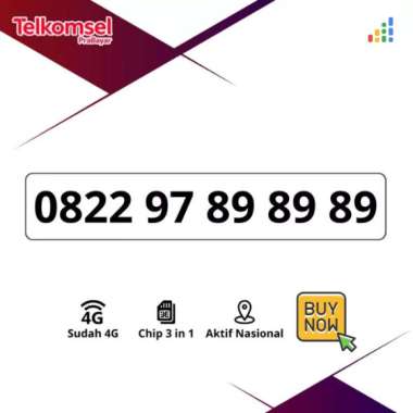 NOMOR CANTIK TELKOMSEL SIMPATI PREMIUM SERI AB AB AB ANGK BESAR HOKI 89 89 89 - 4G READY