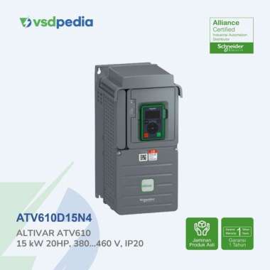 Schneider Altivar ATV610 Variable Speed Drive 15kW 20HP ATV610D15N4