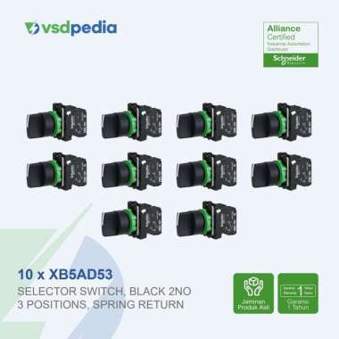 SCHNEIDER SELECTOR SWITCH 3 POSISI XB5AD53