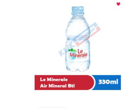 LE MINERALE AIR MINERAL BTL 330mL
