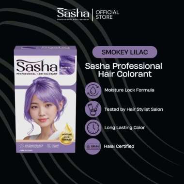 Sasha Profesional Hair Color / Hair Color Sasha 25gr / Cat Rambut Sasha 25gr / Pewarna Rambut Sasha 
