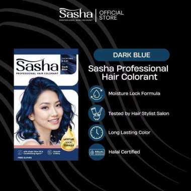 Sasha Profesional Hair Color / Hair Color Sasha 25gr / Cat Rambut Sasha 25gr / Pewarna Rambut Sasha 