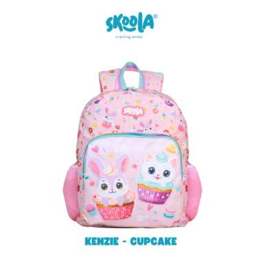 PSkoola Tas Sekolah Anak TK Perempuan Ransel Unicorn Cupcake - Kenzi KENZI CUPCAKE