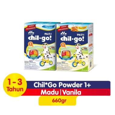 Chil Go Powder 1+ Kemasan 660 g - Susu Bubuk Anak Madu - Kemasan Utuh