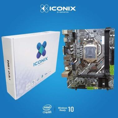 ICONIX H61 Nvme MOTHERBOARD Socket 1155