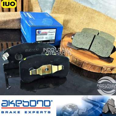 Kampas Rem Agya Ayla Matic YRV Datsun GO Brake Pad AKEBONO 04491-BZ020