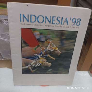 Agenda Indonesia collection engagement daniek g sukarya diary full foto 1998