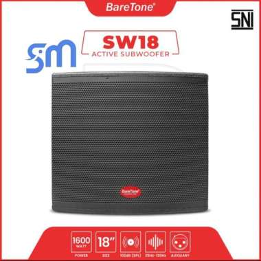 Subwoofer Aktif Baretone SW18 18 inch Speaker Original