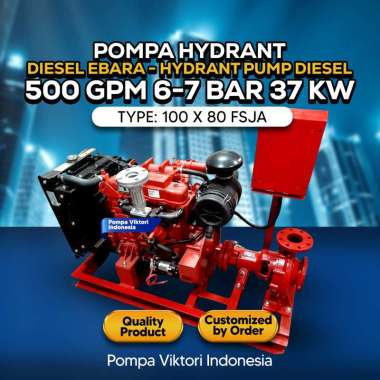 Ebara Pompa Hydrant Diesel - Ebara Pump Hydrant Diesel 500 GPM 6-7 Bar 37 KW