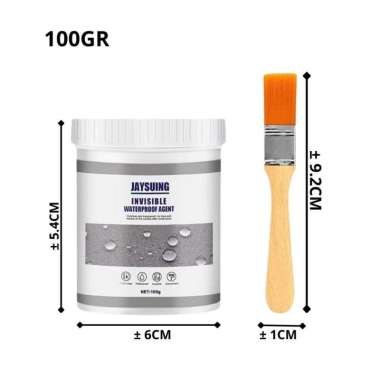 Lem Transparan Anti Bocor / Waterproof Insulating Sealant KERAMIK KAMAR MANDI KOLAM 100GR