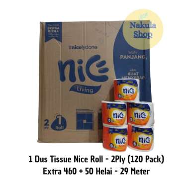 GROSIR 1 DUS TISSUE TISSU TISU NICE ROLL