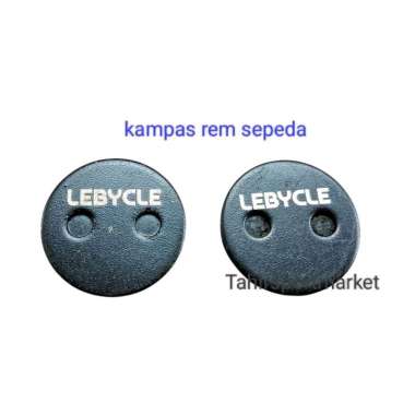 Kampas bulat rem sepeda brake pad bantalan rem cakram sepeda polygon excotic genio pacific united th