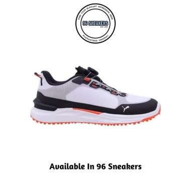 Sepatu Golf Pria Puma Ignite Elevate 2 Disc White Black (310724-01) ORIGINAL 44