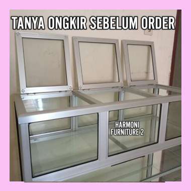 ETALASE BERAS ETALASE WARUNG UNTUK BERAS FREE ONGKIR SERANG KOTA 1M