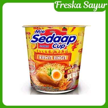 Sedaap Cup Mi Instan Rawit Bingit Ayam Jerit 75 gr