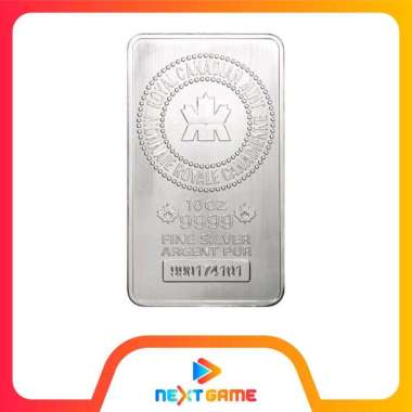 Silver Perak Batangan Royal Canadian Mint 10 oz - RCM 999.9