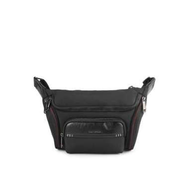 Obermain Roman Waist Bag Pria Black