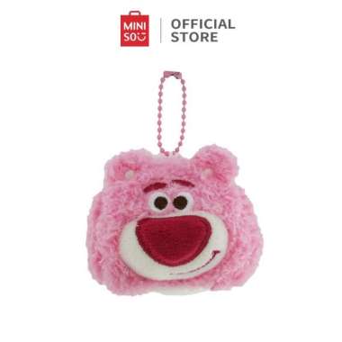 MINISO x Disney Plush Pendant Lilo & Stitch Series Gantungan Kunci Liontin Boneka Lotso Lucu Stitch