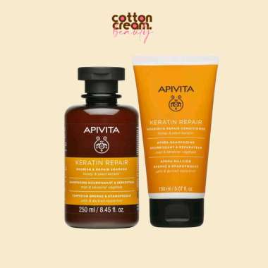Apivita Keratin Repair Nourish & Repair Shampoo & Conditioner SHAMPOO 250ML