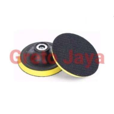 Tatakan Amplas Bulat 4โ Gerinda Grinda Gurinda Bantalan Dudukan Tempel Velcro Not Specified