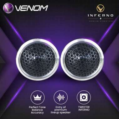 Venom Tweeter Inferno VIN 1 Speaker Tweeter Mobil 1,8inch