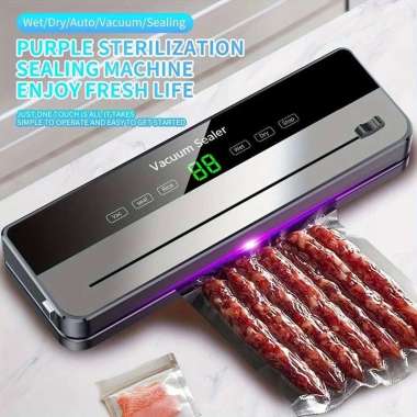 Mesin Kemasan Vakum Makanan Penyegel Makanan Otomatis Frozen Food Vacuum Sealer Home Industri FKJ-54