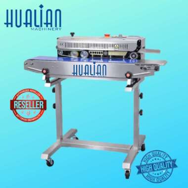 Mesin Perekat Plastik Alumunium Foil Continuous Band Sealer FRB 770III Lebar Segel 25 mm